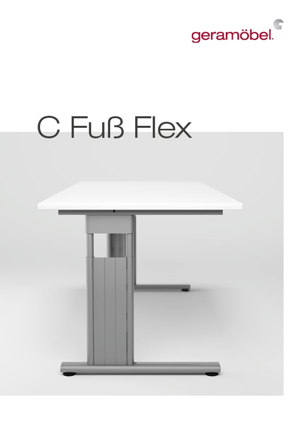 Schreibtisch C Fuß Flex
