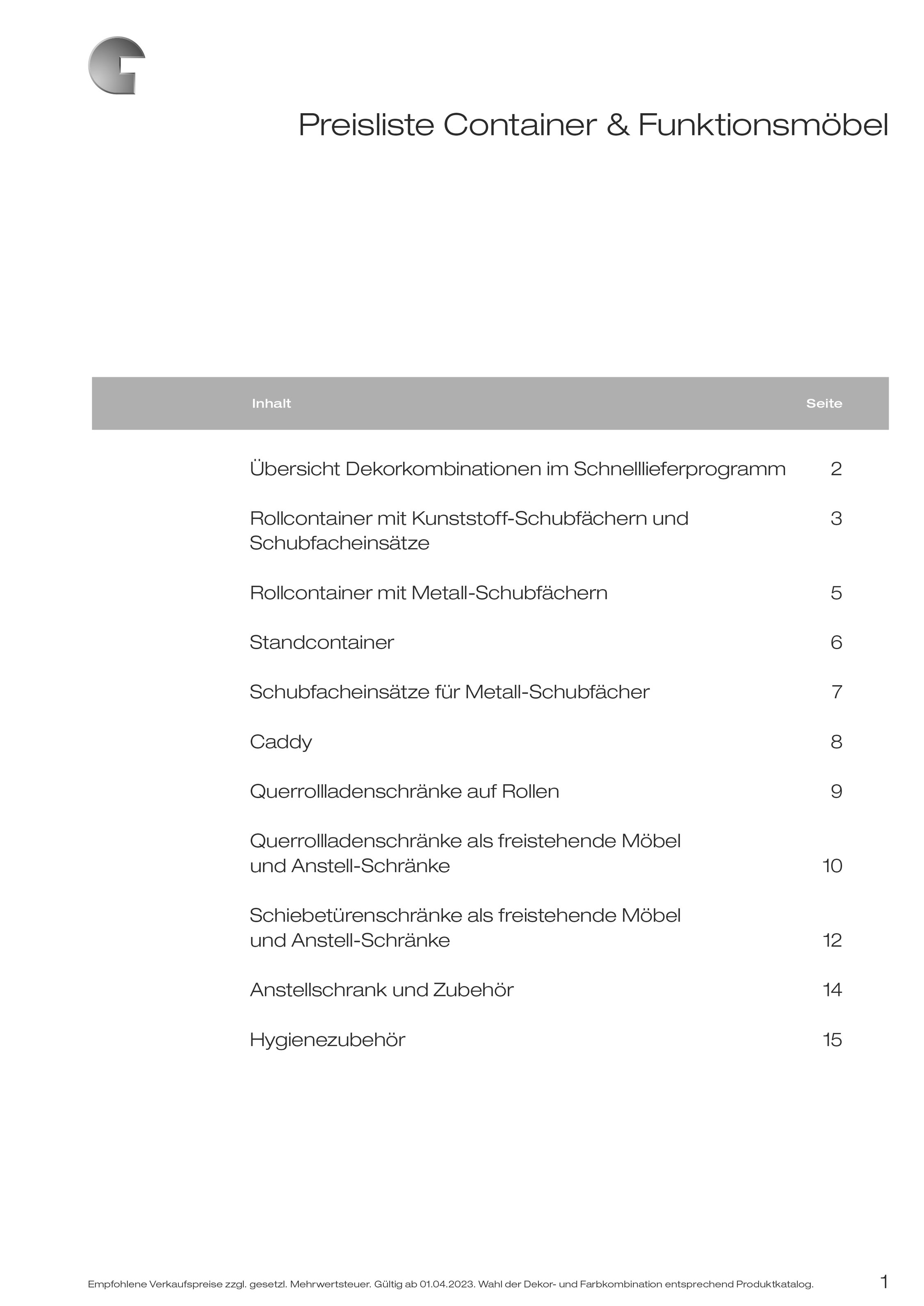 GERAMÖBEL_Preisliste_Container_Funktionsmöbel